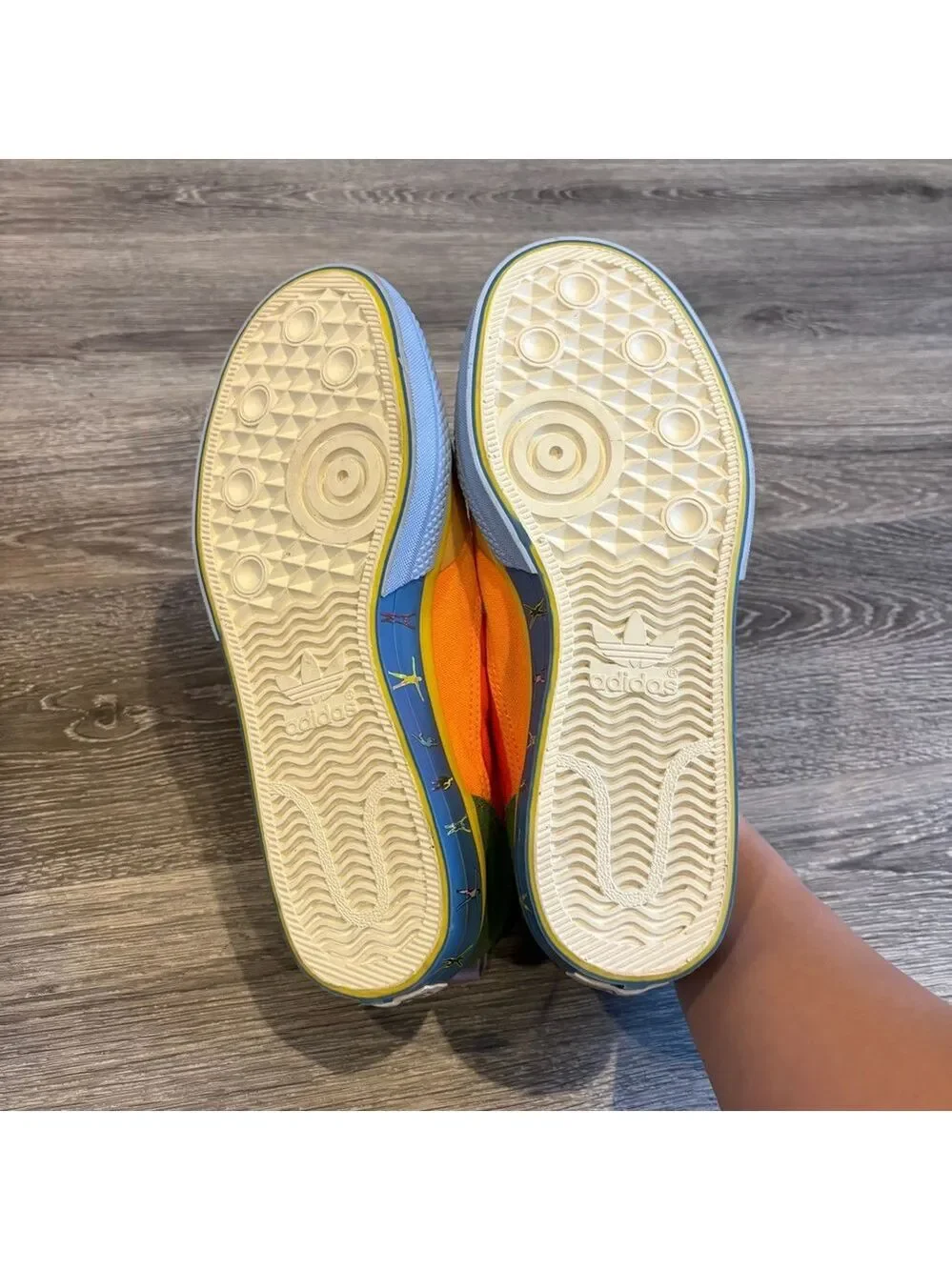 Adidas Nizza Slip-On Low Pride Love Unites GW2421 Rainbow Multicolor Women’s 7